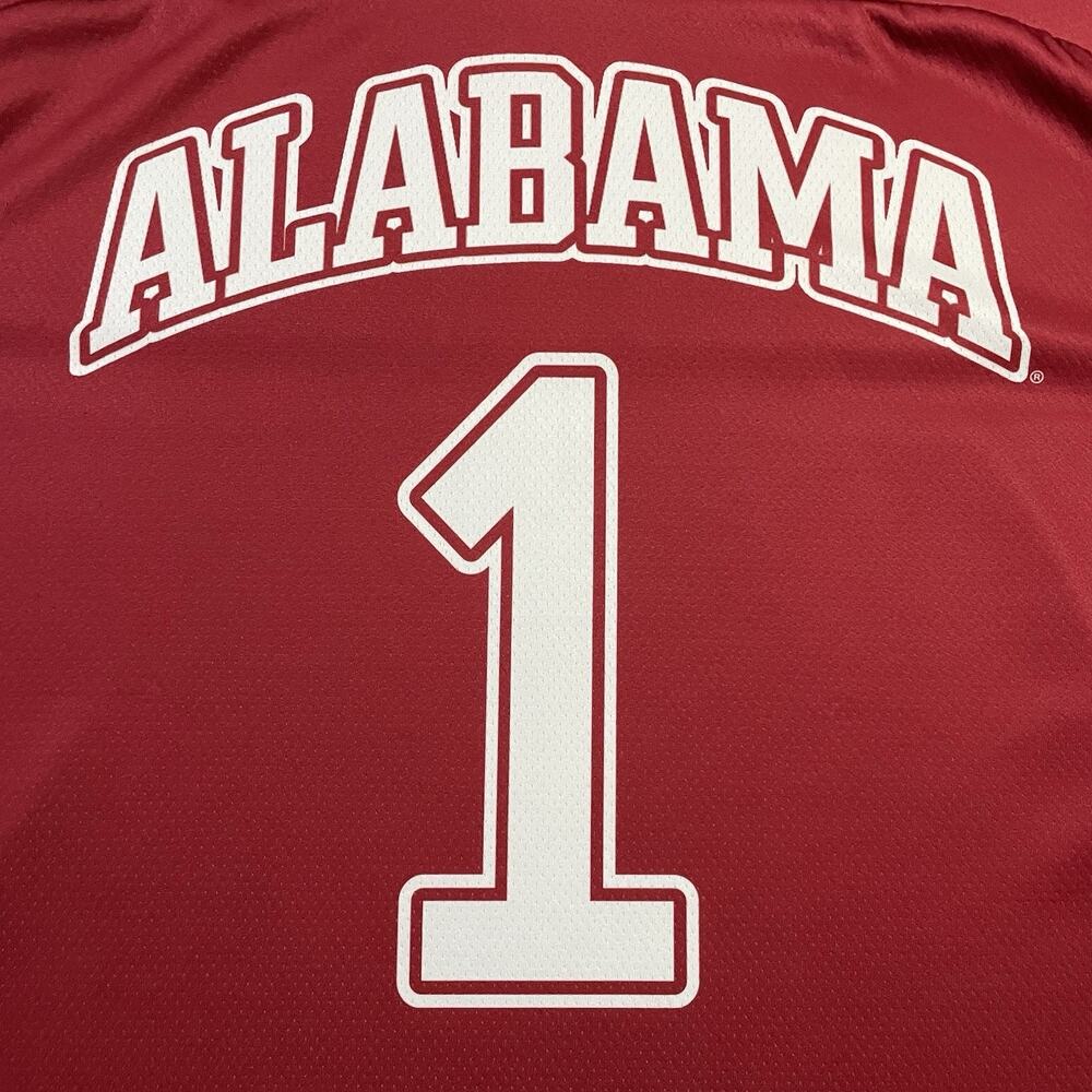 GameDay Greats NCAA Alabama Crimson Tide #1 Red Home Football Jersey Men’s XL - Picture 2 of 9